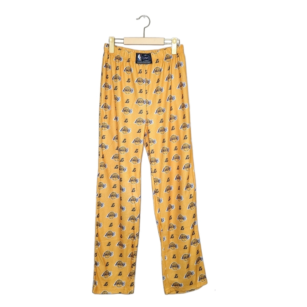 LAKERS UNK Yellow Pajama Pants Loungewear